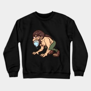 Drooling Werewolf Crewneck Sweatshirt